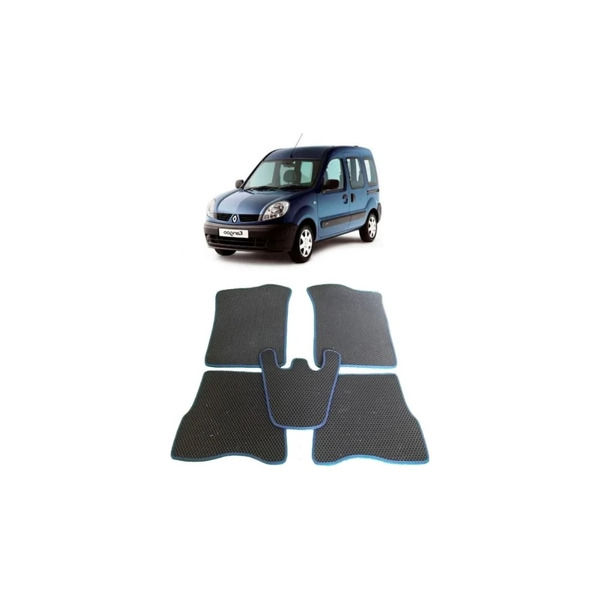 Ковры в салон автомобиля renault kangoo i 1998 - 2008 Eva Smart 1692-B5A1-S