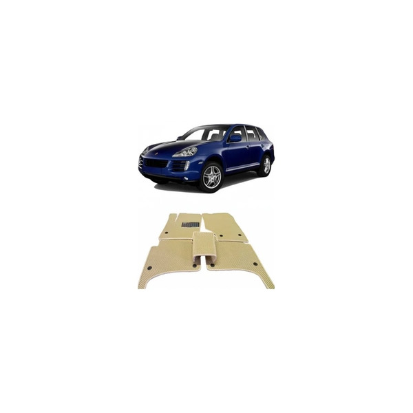 Ковры в салон автомобиля porsche cayenne i (957) 2008 - 2010 Eva Smart 1680-B5A6-S