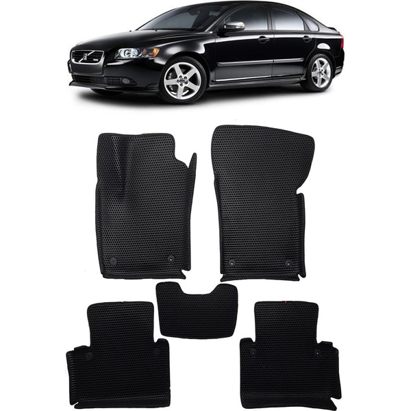 Ковры в салон автомобиля volvo s40 ii вариант макси 3d 2004 - 2012 Eva Smart 3301-B1A7-S