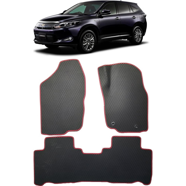 Ковры в салон автомобиля toyota harrier iii (xu60) правый руль 2013 - 2017 Eva Smart 3187-B1B2-S