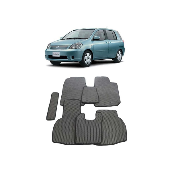Ковры в салон автомобиля toyota raum ii правый руль 2003 - 2011 Eva Smart 1826-B1B2-S