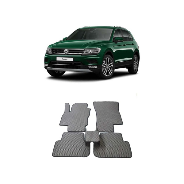Ковры в салон автомобиля volkswagen tiguan ii 2016 - Eva Smart 2289-A1A6-S
