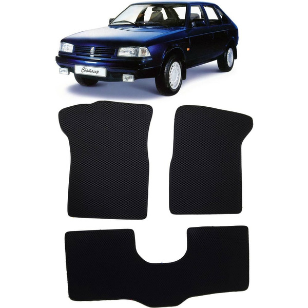 Ковры в салон автомобиля москвич святогор 1997 - 2002 Eva Smart 2194-B5A6-S