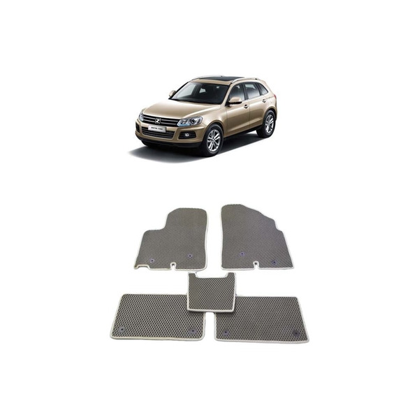 Ковры в салон автомобиля zotye t600 2013 - Eva Smart 2376-A1B1-S