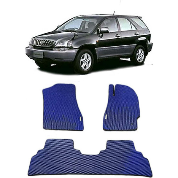 Ковры в салон автомобиля toyota harrier правый руль1997 - 2002 Eva Smart 1814-A1B5-S