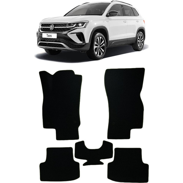 Ковры в салон автомобиля volkswagen taos 2020 - Eva Smart 3522-A1A1-S
