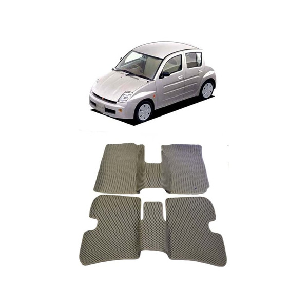 Ковры в салон автомобиля toyota will i (vi) правый руль 1999 - 2001 Eva Smart 2094-A6A7-S