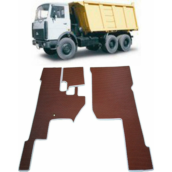 Ковры в салон автомобиля маз 5516а-5 Eva Smart 2744-A6B5-S