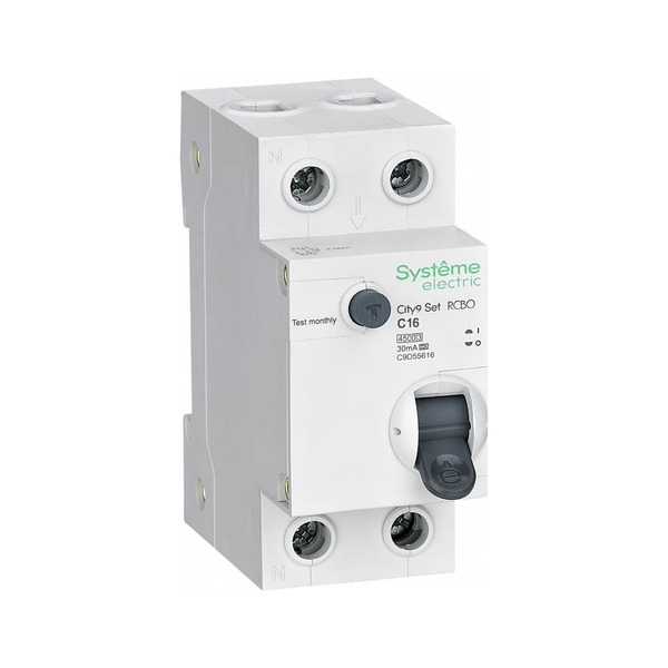Автоматический выключатель дифференциального тока Systeme Electric City9 set C9D55616
