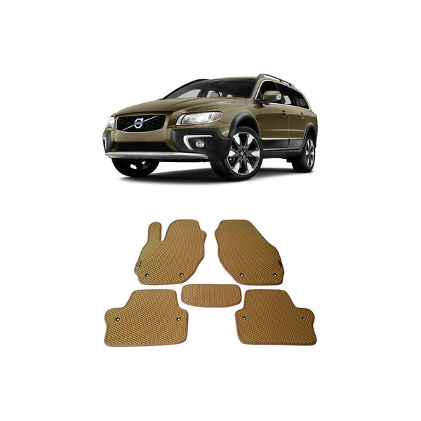 Ковры в салон автомобиля volvo xc70 ii рестайлинг 2013 - 2016 Eva Smart 2279-B5B1-S