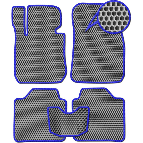 Ковры в салон автомобиля volvo s60 iii 2018 - Eva Smart 3802-B1B2-S