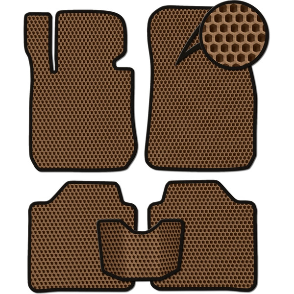 Ковры в салон автомобиля газ 27527 соболь грузовой фургон 1998 - Eva Smart 2168-A6B5-S