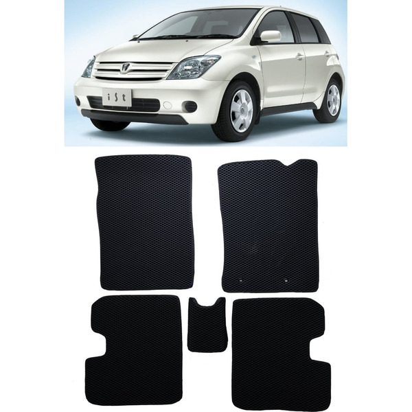 Ковры в салон автомобиля toyota ist i правый руль 2001 - 2005 Eva Smart 3394-B5B5-S