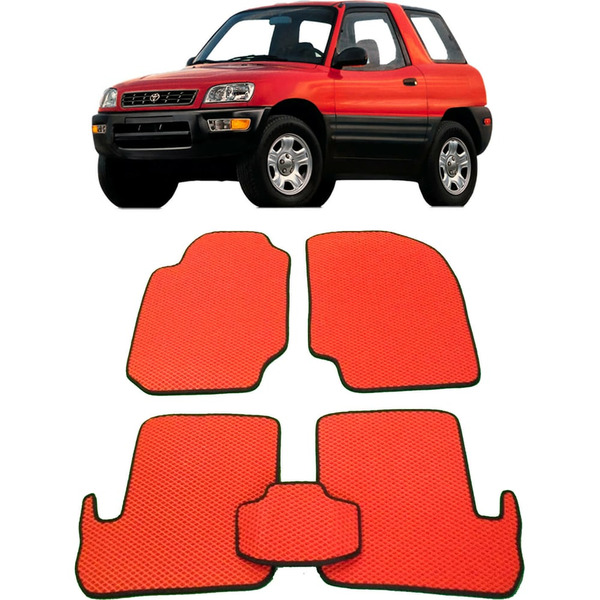 Ковры в салон автомобиля toyota rav 4 i (xa10) 3дв 1994 - 2000 Eva Smart 2262-A1B1-S