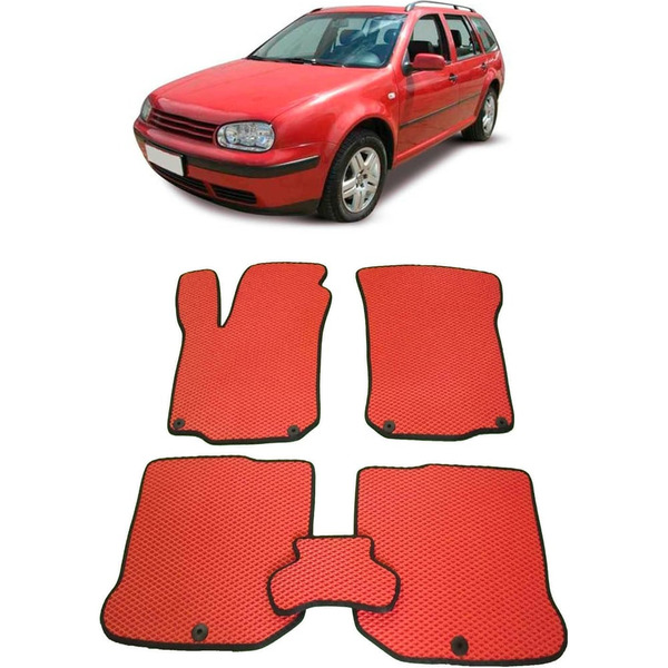 Ковры в салон автомобиля volkswagen golf iv универсал 1997 - 2003 Eva Smart 2695-A6B2-S
