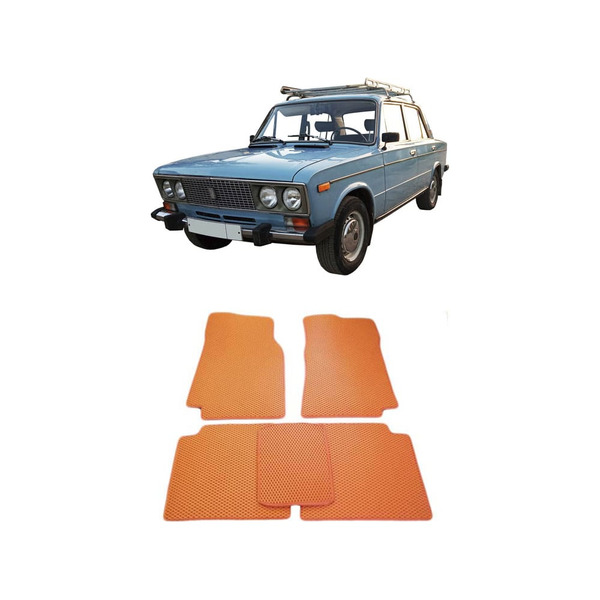 Ковры в салон автомобиля lada 2106 1976 - 2006 Eva Smart 2712-B1A7-S