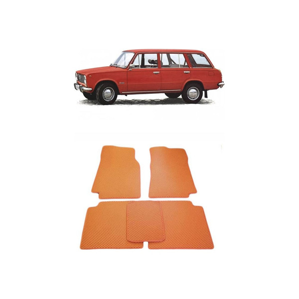 Ковры в салон автомобиля lada 2107 1982 - 2012 Eva Smart 1915-A6A6-S