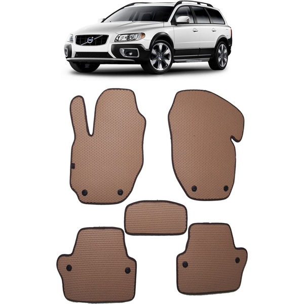 Ковры в салон автомобиля volvo xc70 ii 2007 - 2013 Eva Smart 1903-A6B1-S