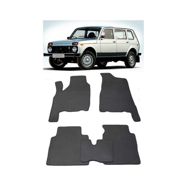 Ковры в салон автомобиля lada (ваз) 2131 5дв 4x4 1993 - 2019 Eva Smart 1928-B1A7-S