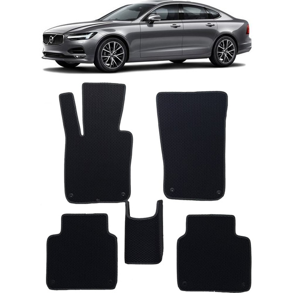 Ковры в салон автомобиля volvo s90 ii 2016 - Eva Smart 3296-A6B1-S