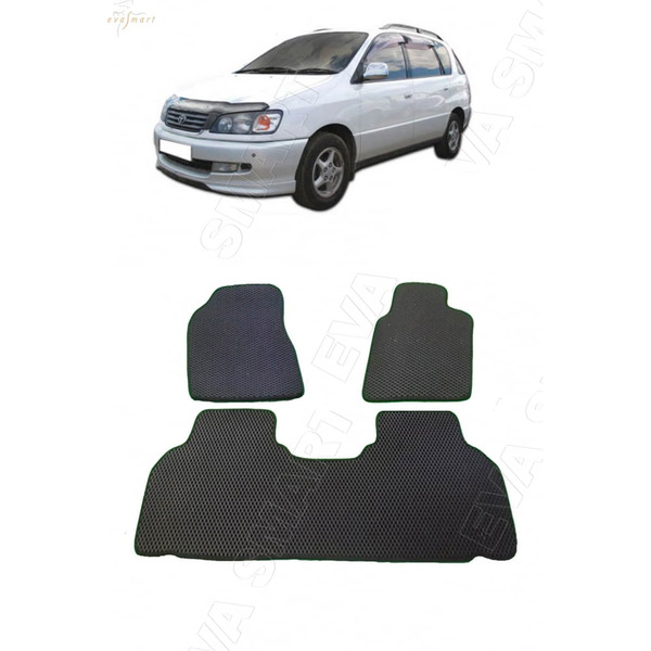 Ковры в салон автомобиля toyota ipsum i правый руль минивэн 1995 - 2001 Eva Smart 2155-B1A7-S