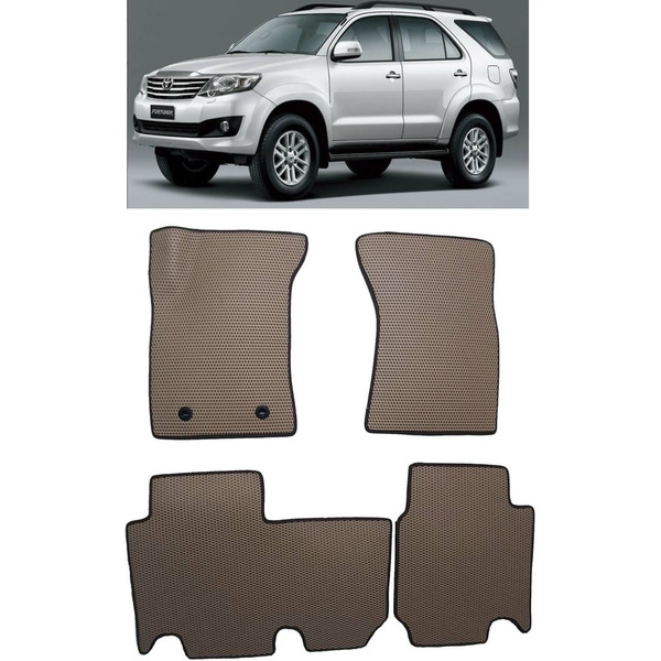 Ковры в салон автомобиля toyota fortuner кроссовер 5мест 2005 - 2015 Eva Smart 2515-A1B1-S