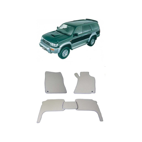 Ковры в салон автомобиля toyota hilux surf iii правый руль рестайлинг 1998 - 2002 Eva Smart 2263-A6A7-S