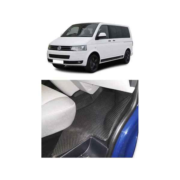 Ковры в салон автомобиля volkswagen t6 caravelle 2015 - Eva Smart 2782-A1B1-S