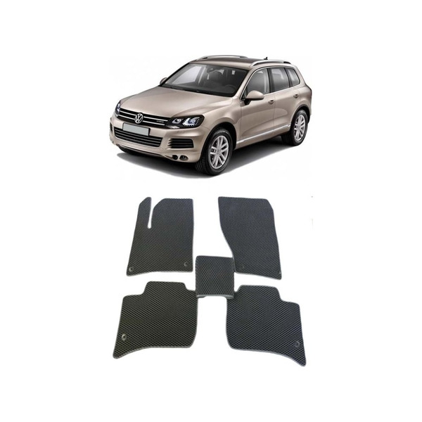 Ковры в салон автомобиля volkswagen touareg ii 2010 - 2018 Eva Smart 1887-B1A7-S
