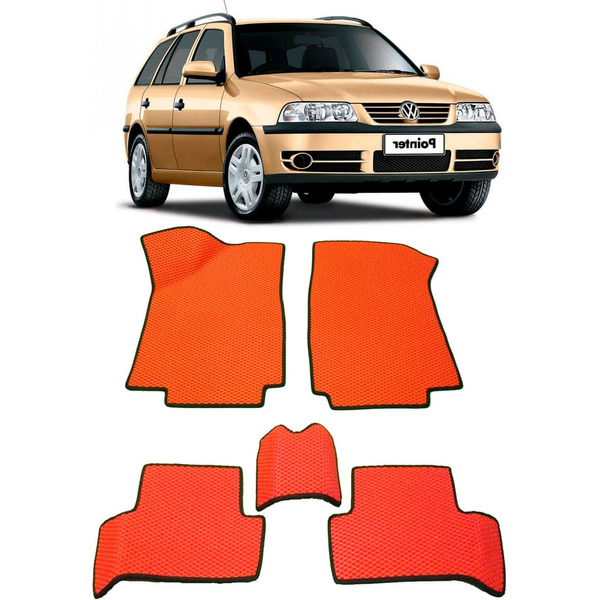 Ковры в салон автомобиля volkswagen pointer 5дв 2004 - 2006 Eva Smart 2500-B5B1-S