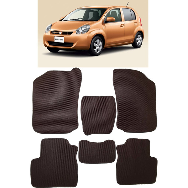 Ковры в салон автомобиля toyota passo ii (c30) правый руль 5дв хэтчбек 2010 - 2016 Eva Smart 2917-B5A1-S