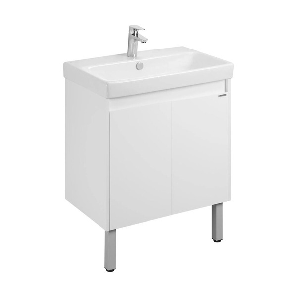 Тумба Акватон Сканди Doors 70 Белый глянец/Белый матовый (1A278901SD010)