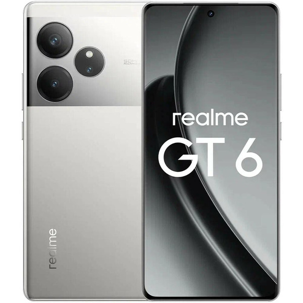 Телефон Realme GT6 12/256Gb Silver (RMX3851)