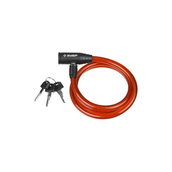 Тросовый замок ЗУБР Мастер 37263-65