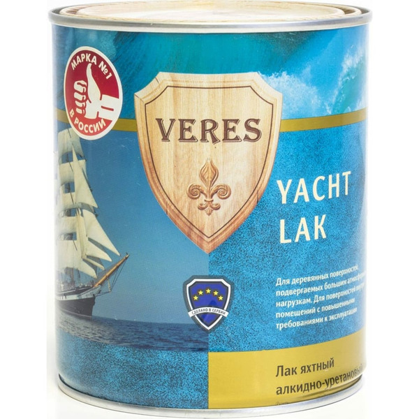 Алкидно-уретановый яхтный лак VERES 219816