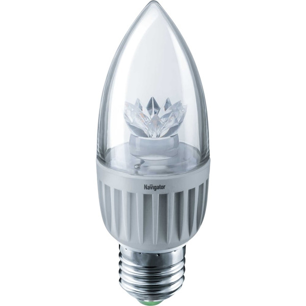 Лампа Navigator NLL-C37-7-230-4K-E27-CL 71851