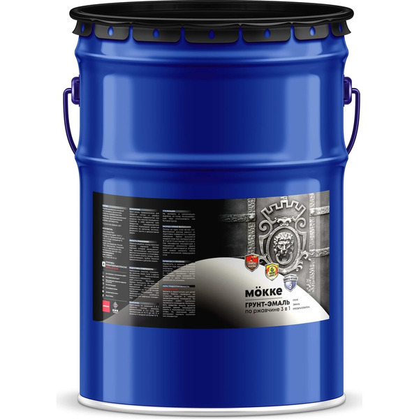 Алкидно-уретановая грунт-эмаль MÖKKE MÖKKE RAL 7004 9740