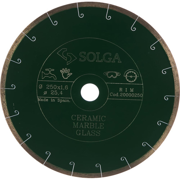 Алмазный диск Solga Diamant CERAMICS, MARBLE 20000250