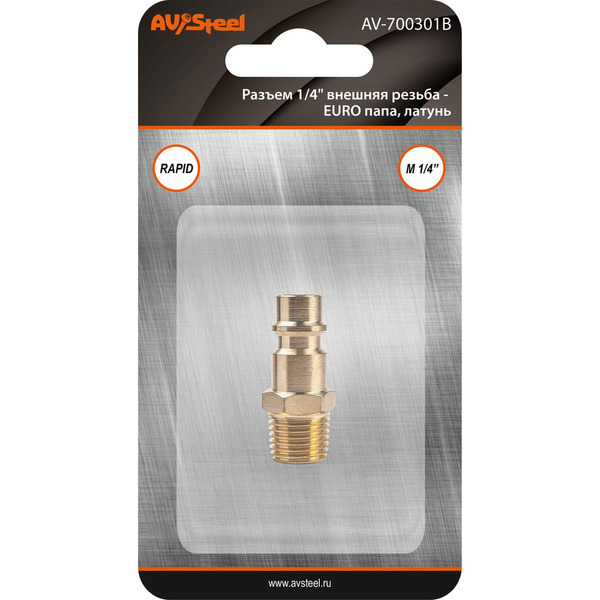 Разъем AV Steel AV-700301B