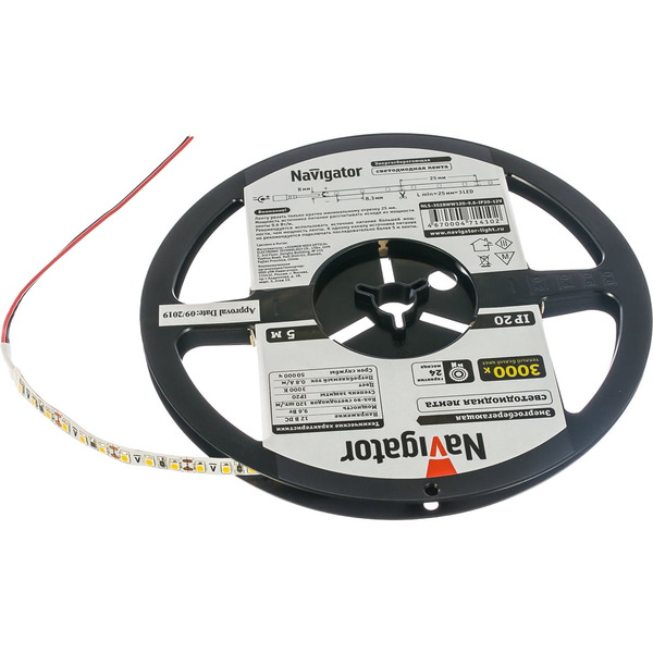 Светодиодная лента Navigator 71 410 NLS-3528WW120-9.6 71410