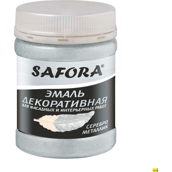 Декоративная акриловая краска SAFORA ЭМ100/1М