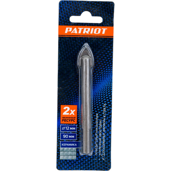 Сверло по керамике EDGE by PATRIOT 815010067