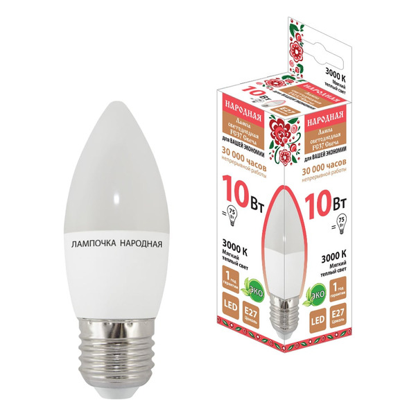 Светодиодная лампа TDM ELECTRIC Народная SQ0340-1593