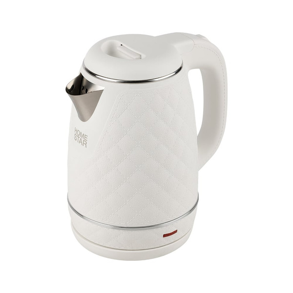 Чайник Homestar hs-1007 1.7 л, белый, двойной корпус 107005