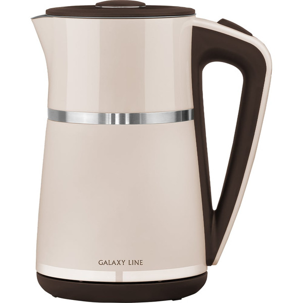 Электрический чайник Galaxy Line gl 0339 бежевый, 2200 Вт, объем 1,7 л гл0339лбеж
