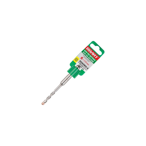 Бур-сверло sds-plus ВОЛАТ Quadro-x 83006-110