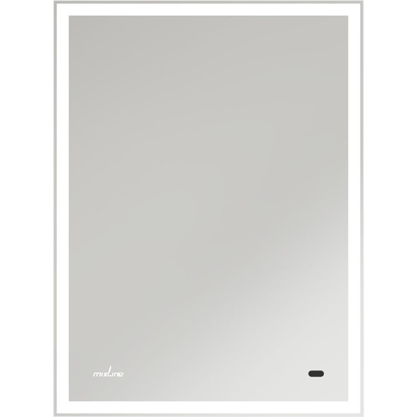 Зеркало MIXLINE Велес 600x800 (ШВ) бесконтактный сенсор, светодиодная подсветка 554629