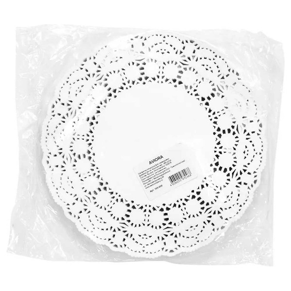 Ажурная бумажная салфетка AVIORA 104-058