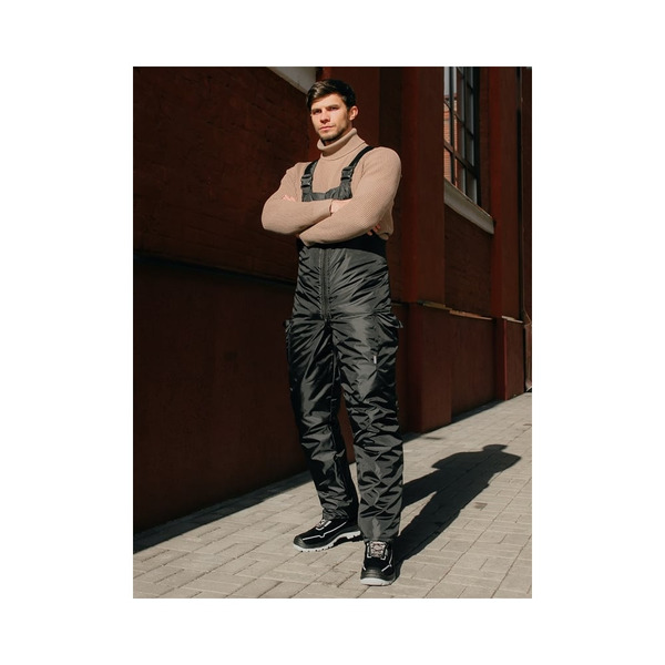 Утепленный полукомбинезон ООО ГУП Бисер Ветер BLACK 4670132026399