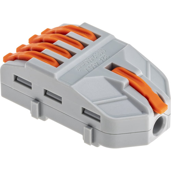 Разветвительная клемма рычажковая duwi 26666 6